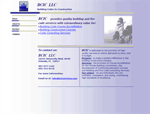Tablet Screenshot of bcicservices.com